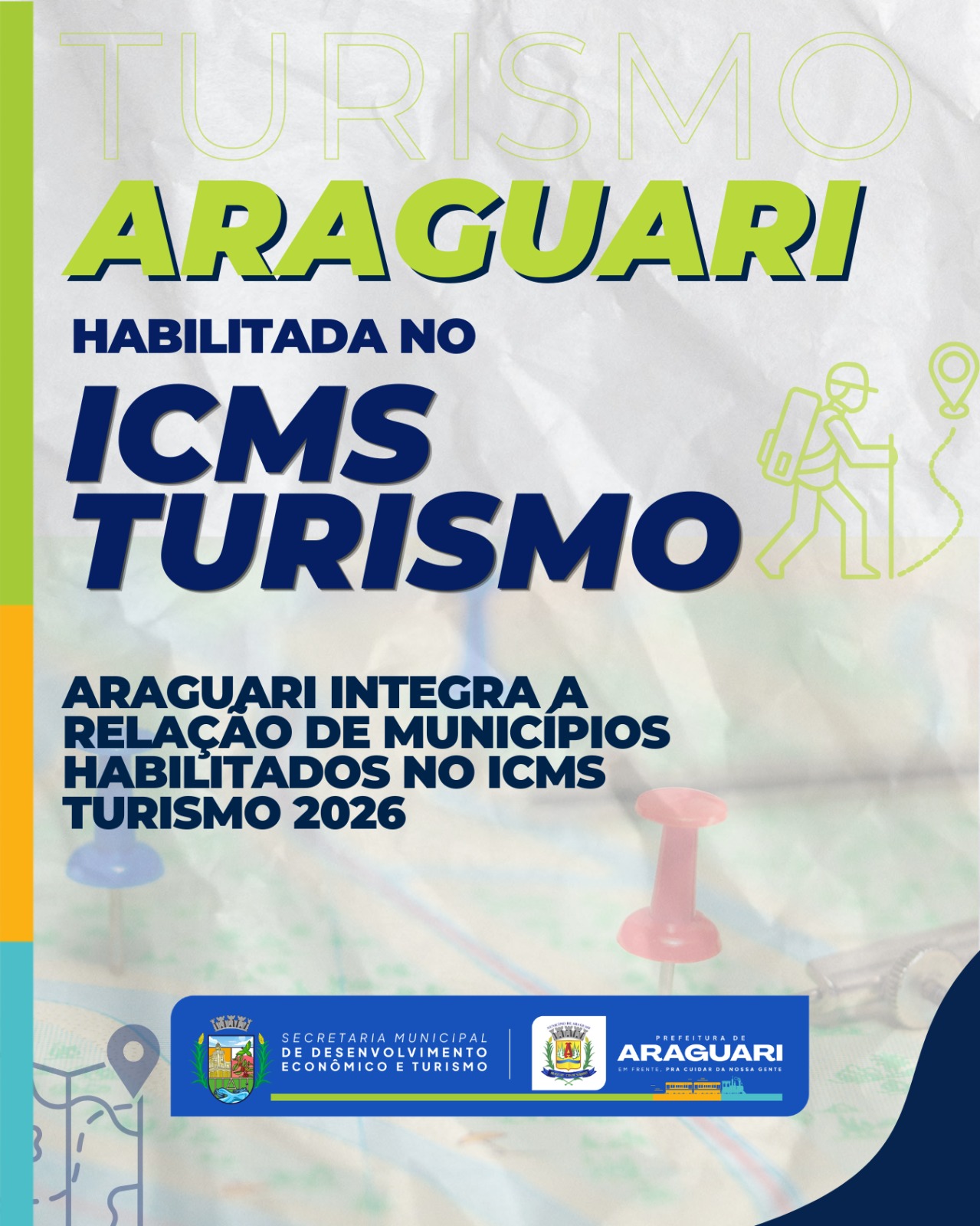 Araguari é habilitada no ICMS Turismo 2026