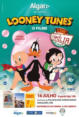Cine Família na Praça chega a Araguari com sessão gratuita de cinema a céu aberto