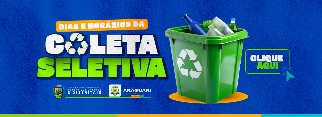 Coleta Seletiva em Araguari
