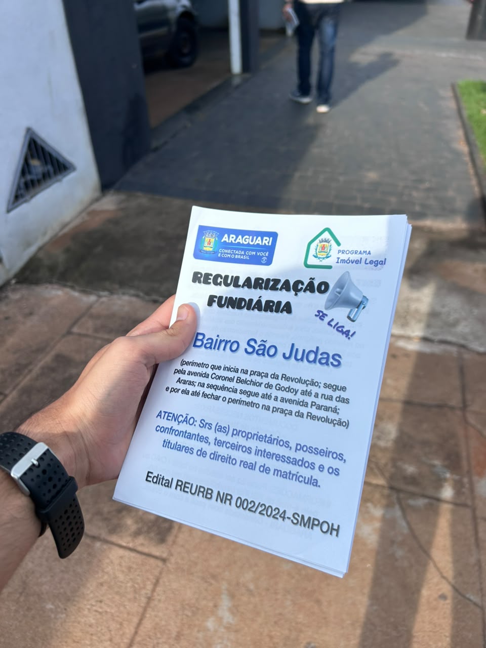 Prefeitura de Araguari avança com nova etapa da REURB no Bairro São Judas